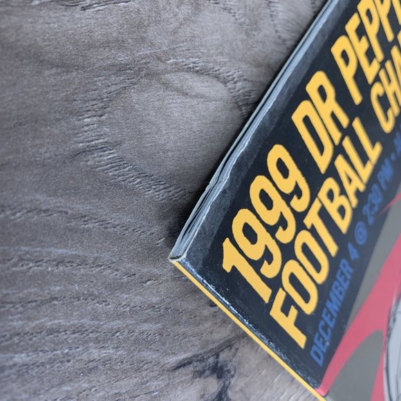 1999 Dr Pepper Big 12 Football Championship Program Texas VS.  Nebraska - Picture 5 of 8